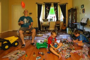 Toy Organization for a messy toyroom